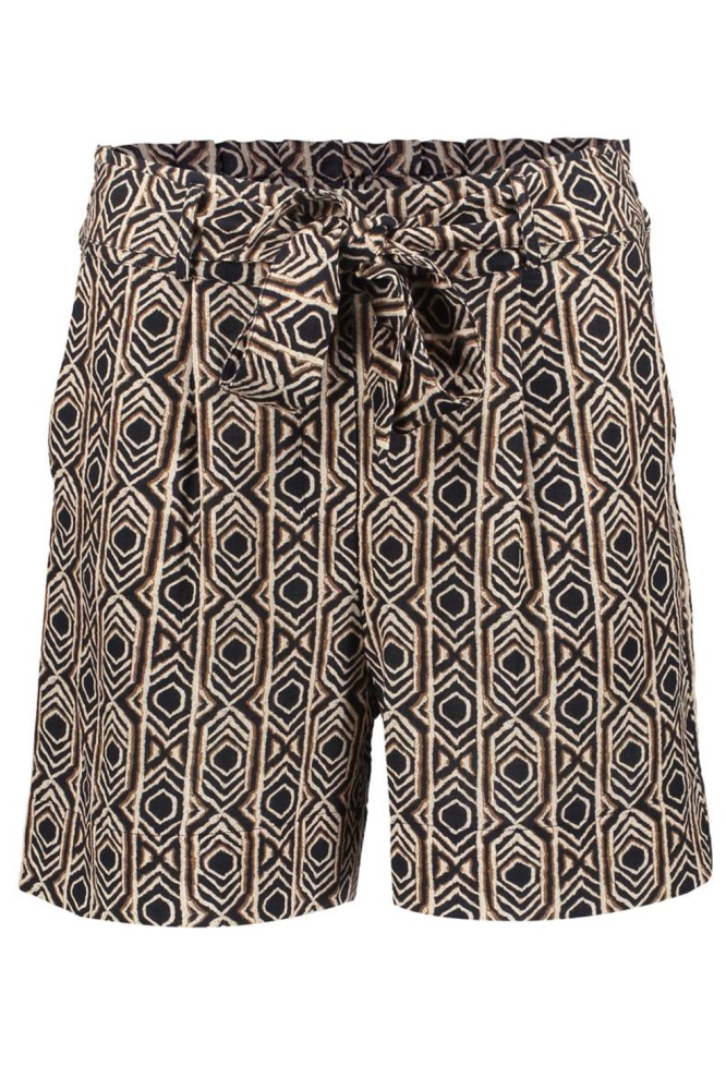 SHORTS MET ALLOVER PATROON 51405 20 BLACK/TOBACCO
